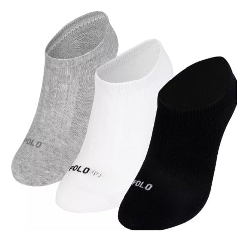 3er-Pack Polo Invisible Sock
